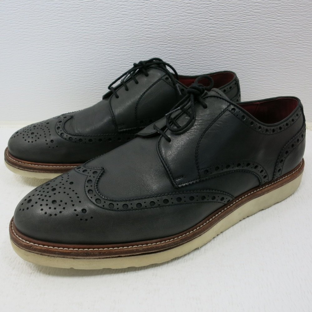 Mascaro Brogue Leather Wingtip Oxfords Shoes 44 11